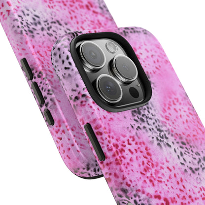 "pink cheetah pt. 2" airbrush iPhone case