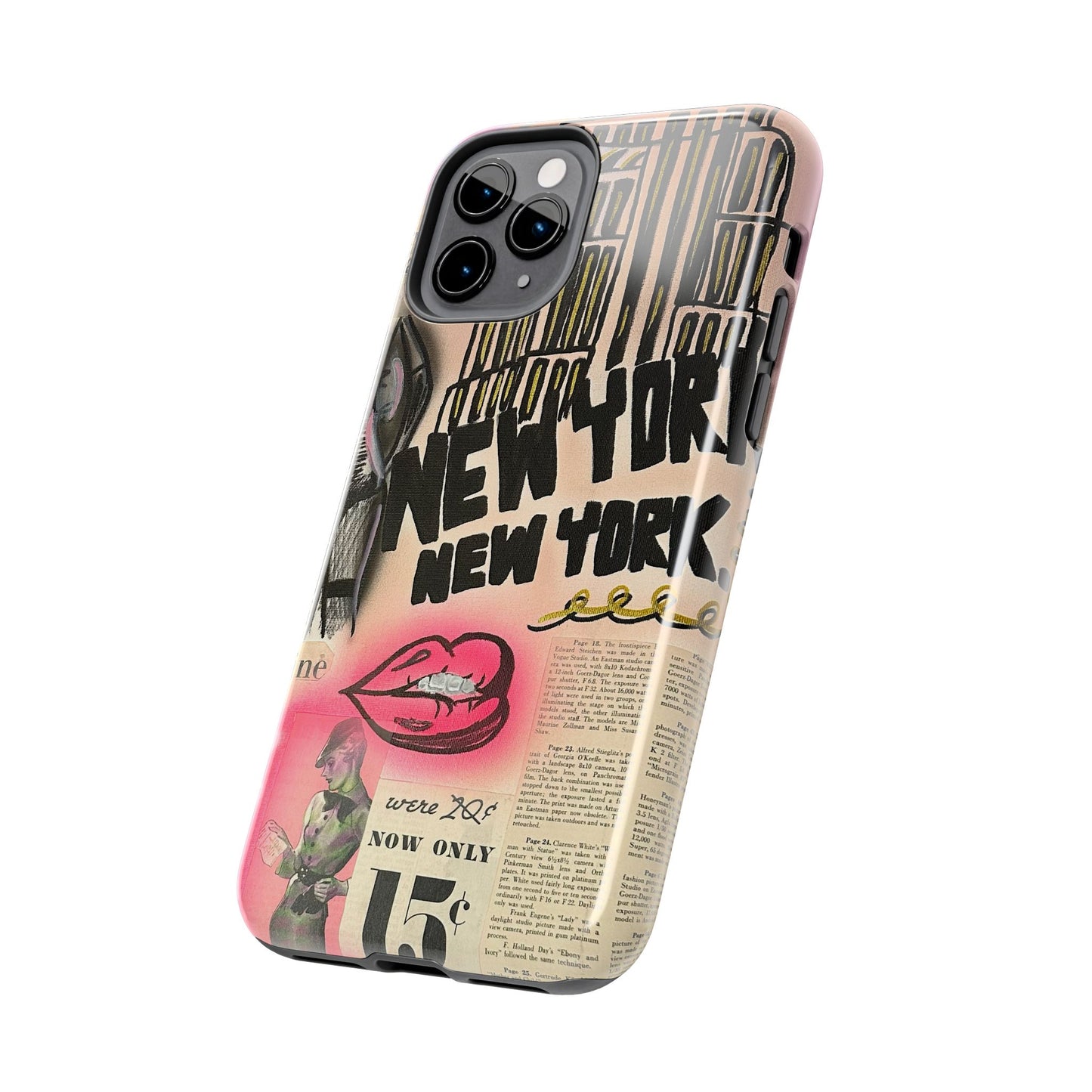 "new york, new york!" airbrush iPhone case