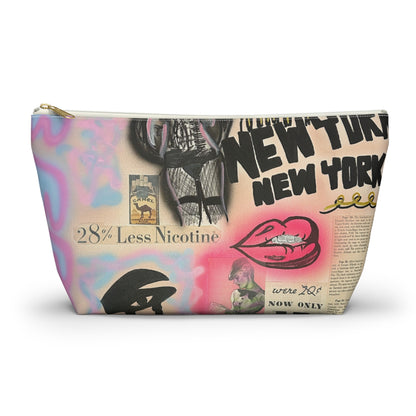 "new york, new york" airbrush makeup pouch