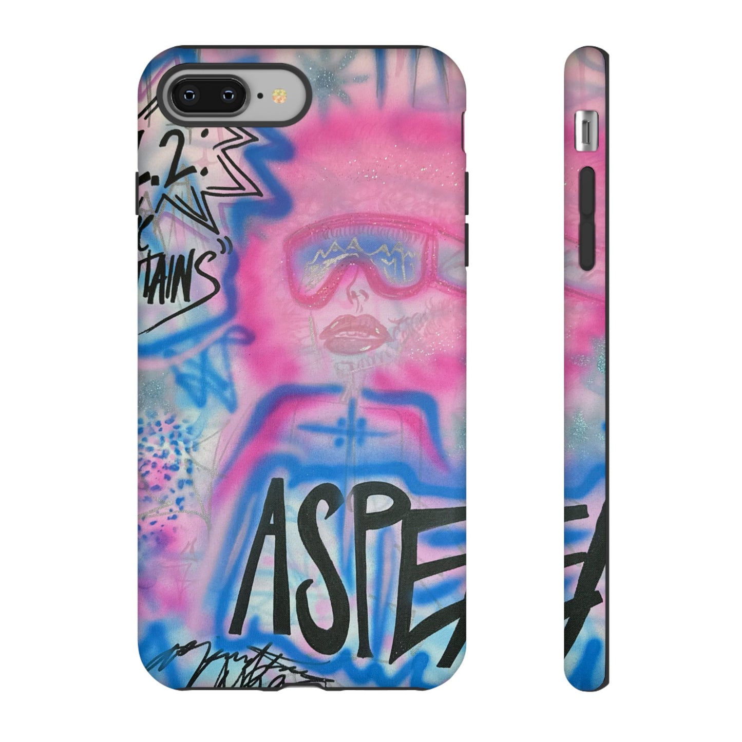 "aspen aspirations" airbrush iPhone case
