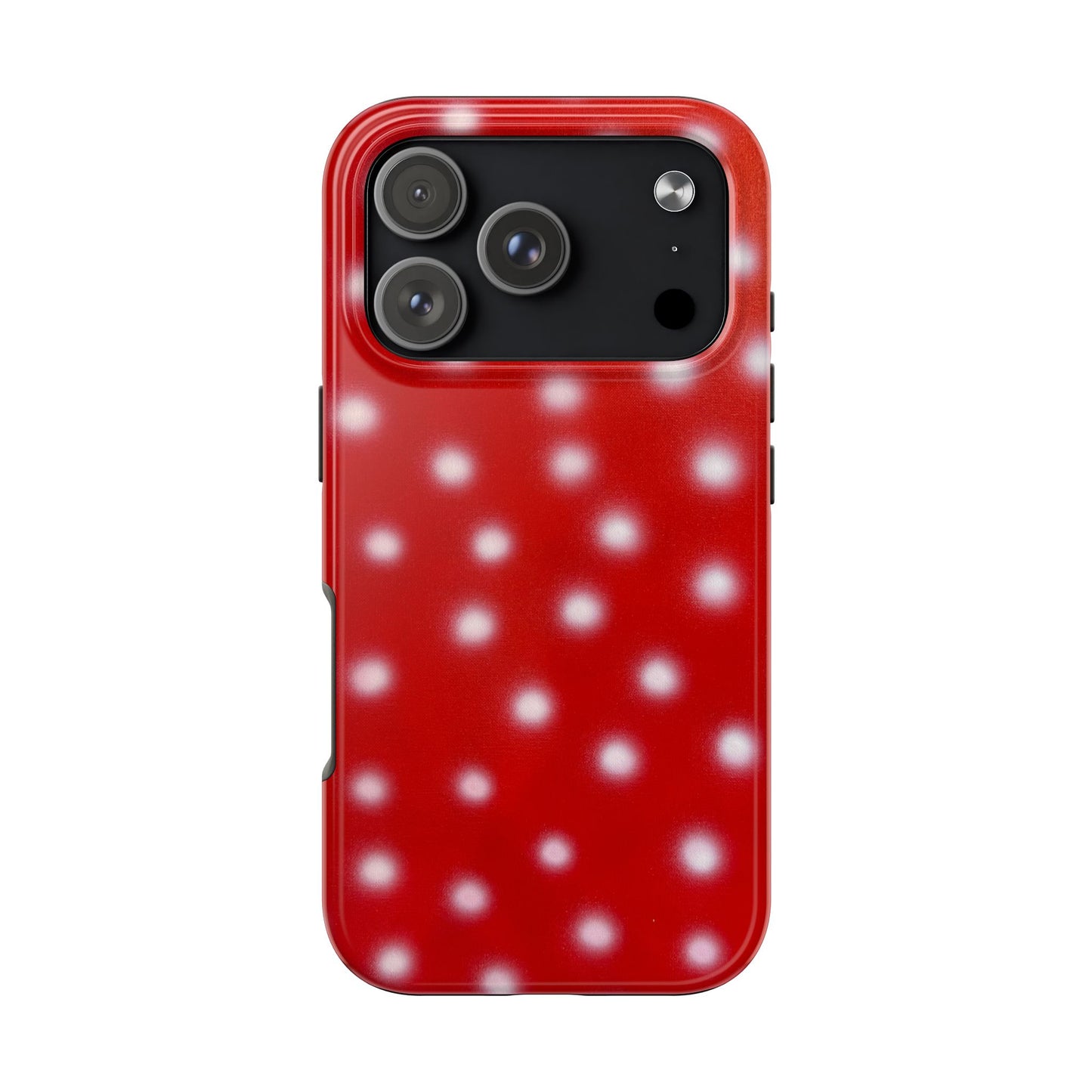 "cherry crush polka dot" airbrush iPhone case