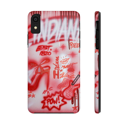 "indiana" airbrush iPhone case