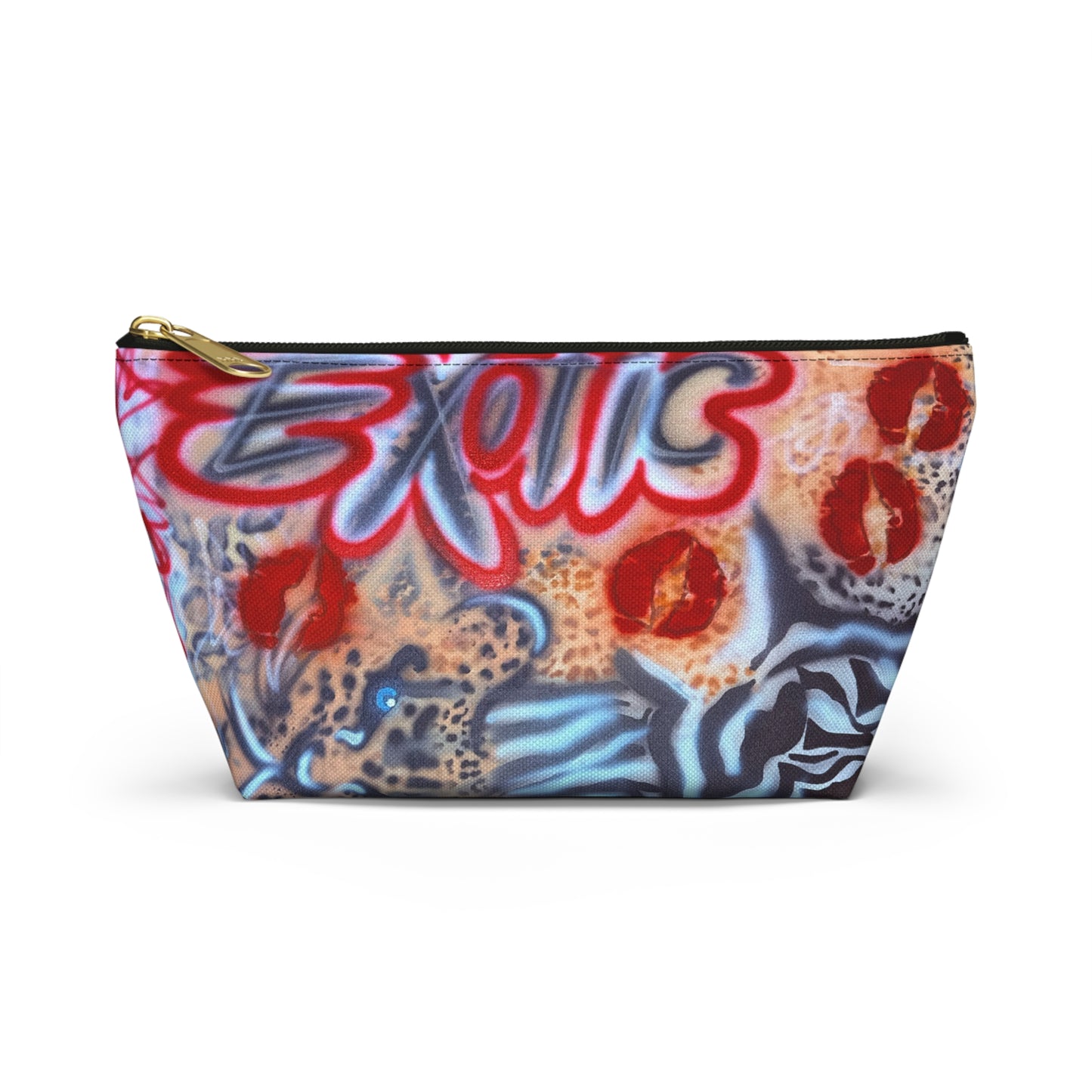 "exotic expectations" airbrush makeup pouch