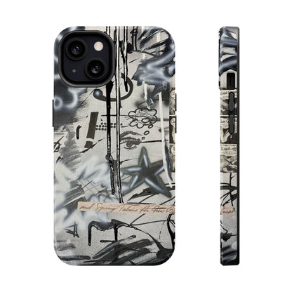 MagSafe "monochrome mood" airbrush iPhone case