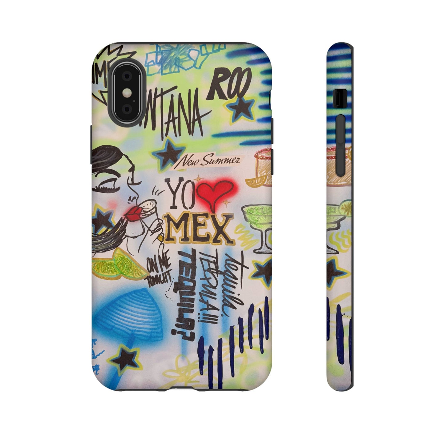"salted lime" airbrush iPhone case