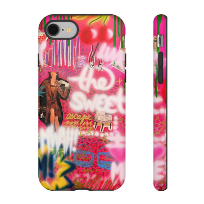 "sweet escape" airbrush iPhone case