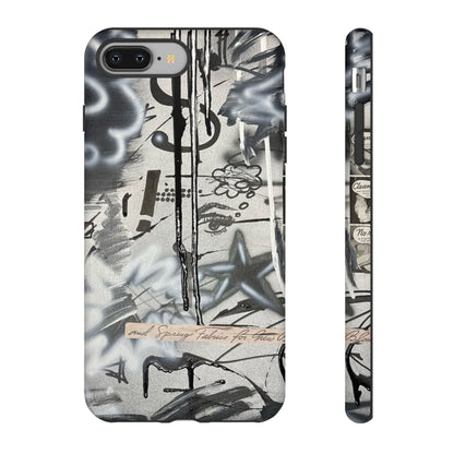 "monochrome mood" airbrush iPhone case