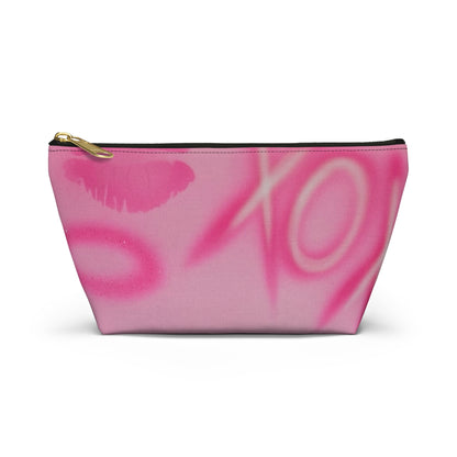 "perfectly pink" airbrush makeup pouch