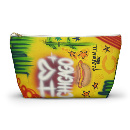 "chicago" airbrush makeup pouch