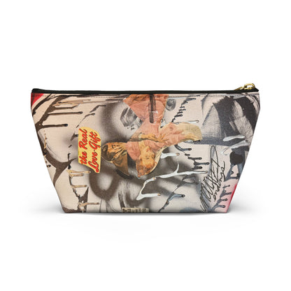 "real love" airbrush makeup pouch