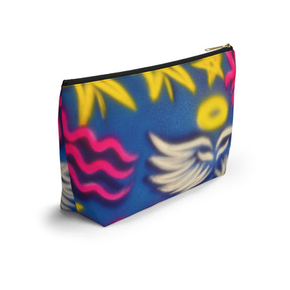 "celestial halo" airbrush makeup pouch
