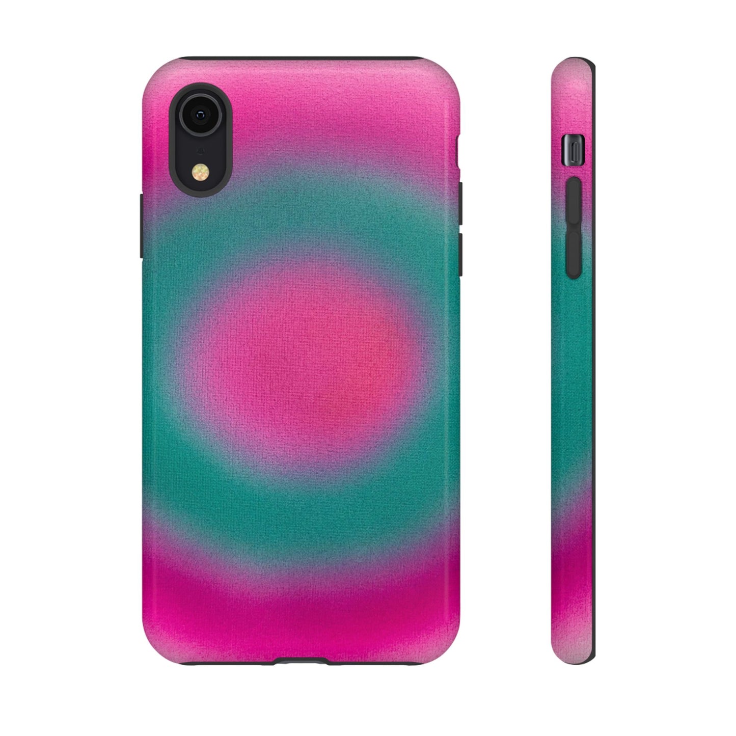 "watermelon swirl aura" airbrush iPhone case