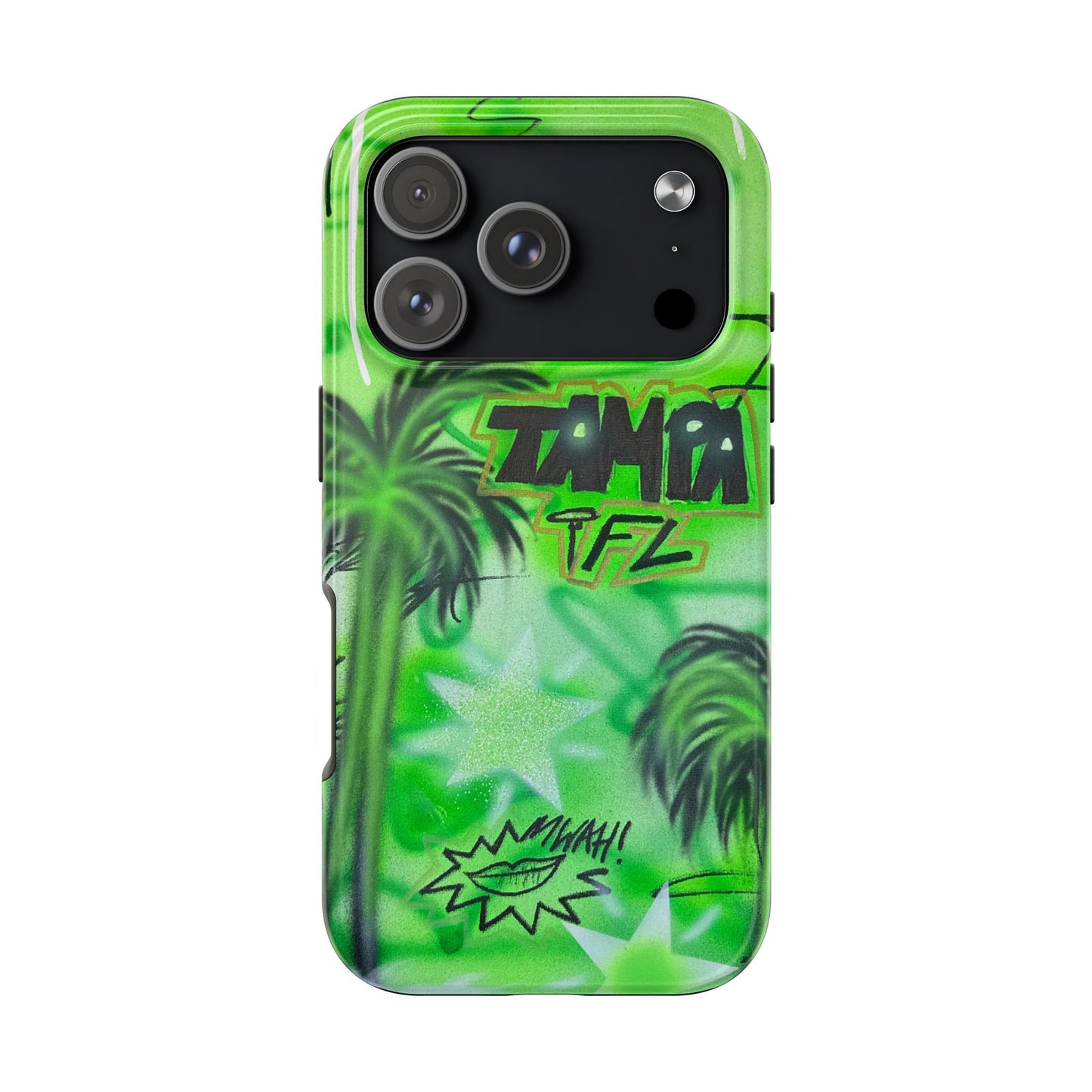 "tampa, fl" airbrush iPhone case