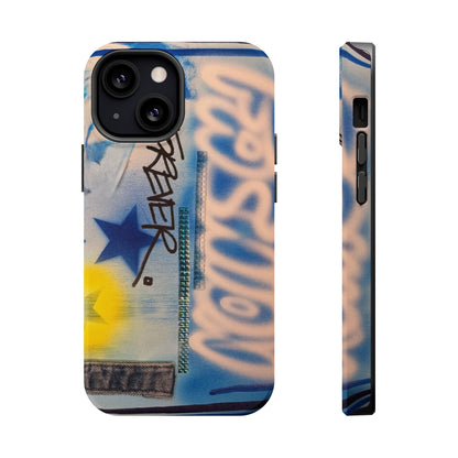 MagSafe "fashion forever" airbrush iPhone case