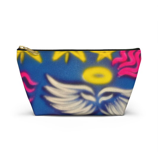 "celestial halo" airbrush makeup pouch
