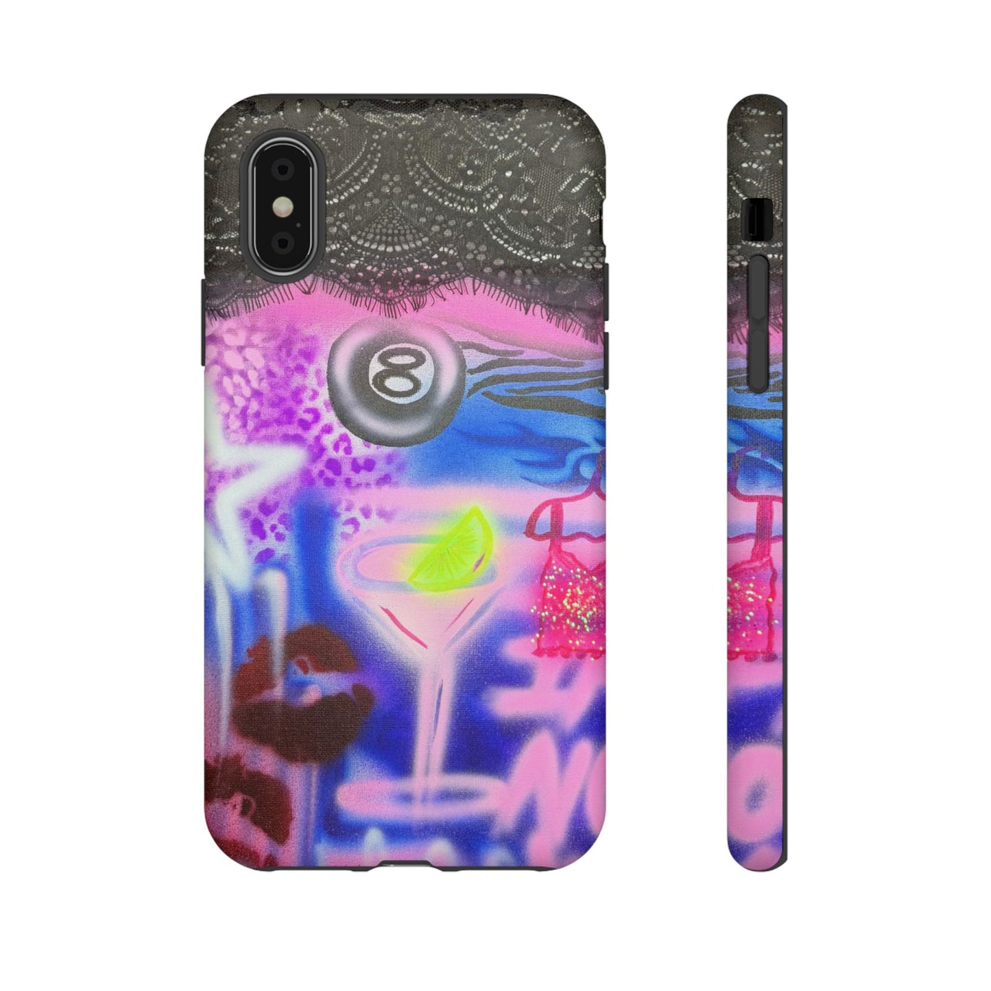 "dream life" airbrush iPhone case
