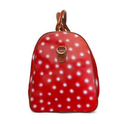 "cherry crush" airbrush waterproof travel bag