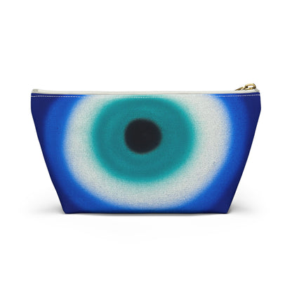 "evil eye" airbrush makeup pouch