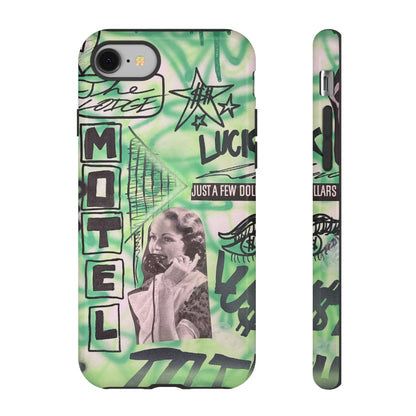 "lust over luck" airbrush iPhone case