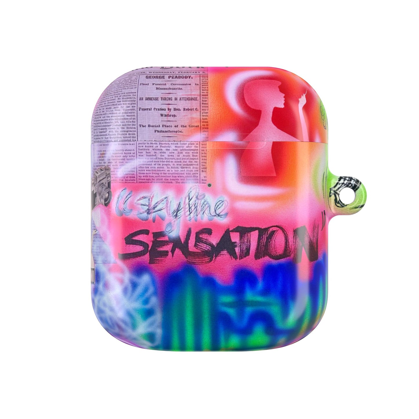 "skyline sensation" airbrush airpod cases