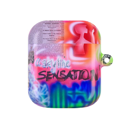 "skyline sensation" airbrush airpod cases