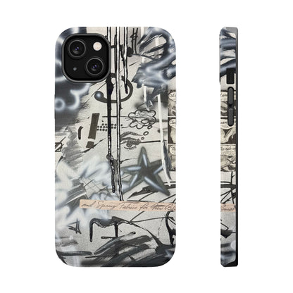 MagSafe "monochrome mood" airbrush iPhone case