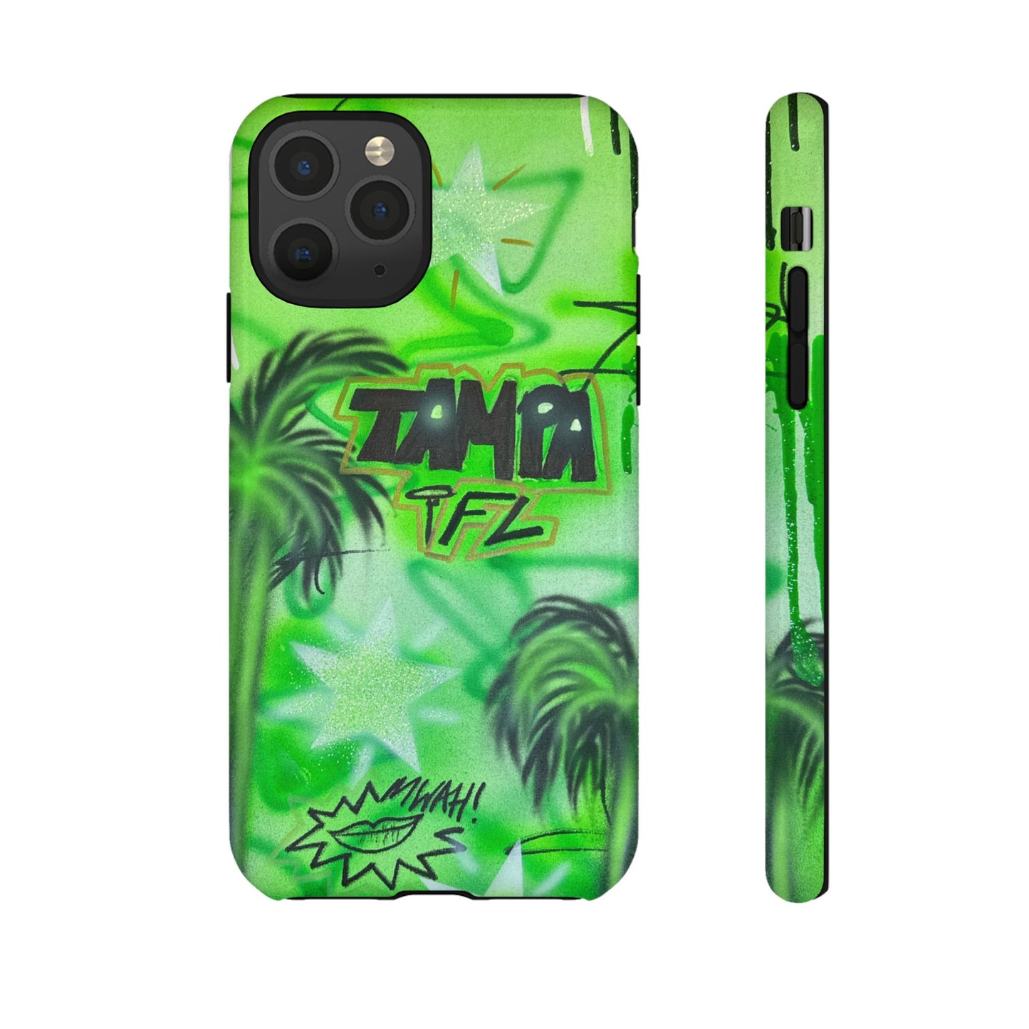 "tampa, fl" airbrush iPhone case