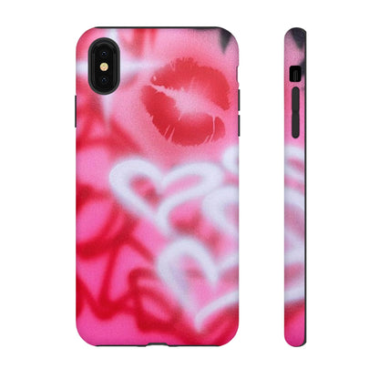 "romantic rush" airbrush iPhone case
