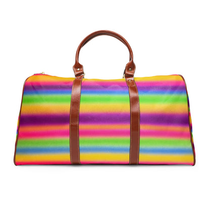 "colorful stripes" airbrush waterproof bag