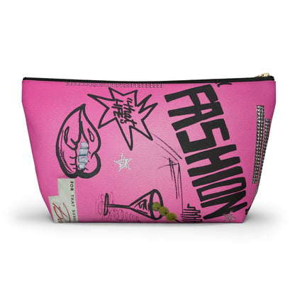 "high fashion" airbrush makeup pouch