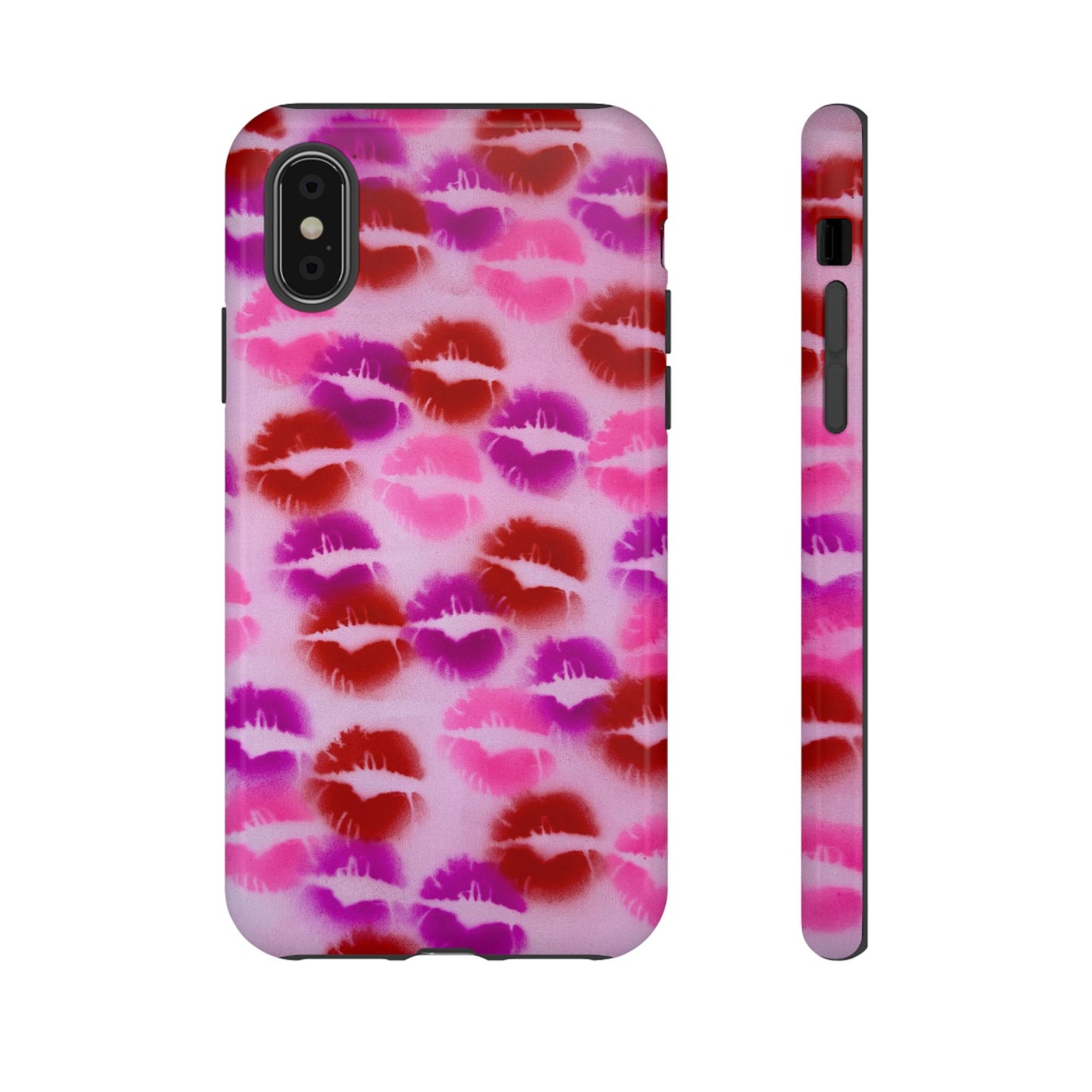 "mwah!" airbrush iPhone case