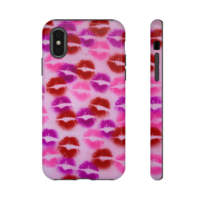"mwah!" airbrush iPhone case