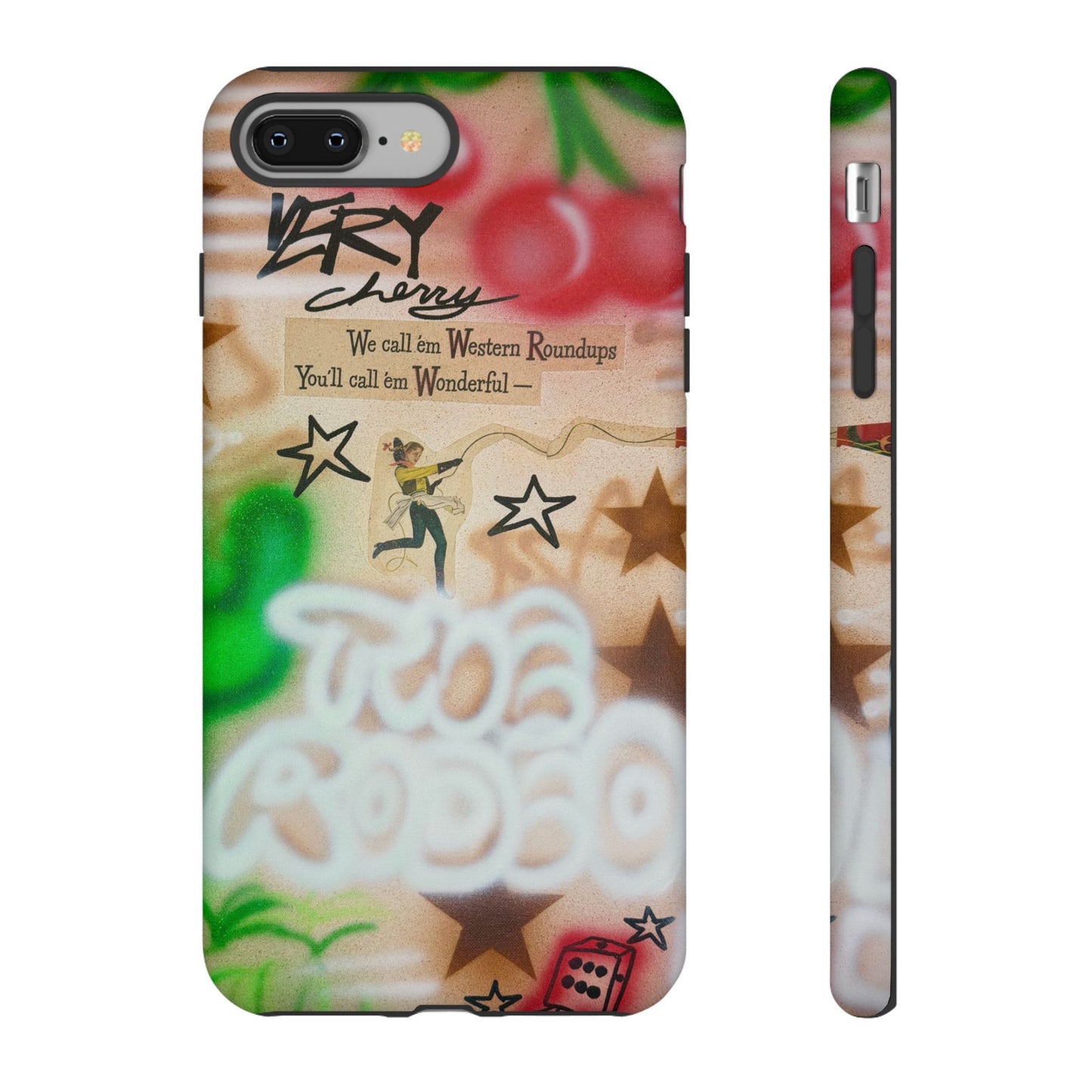 "the rodeo" airbrush iPhone case