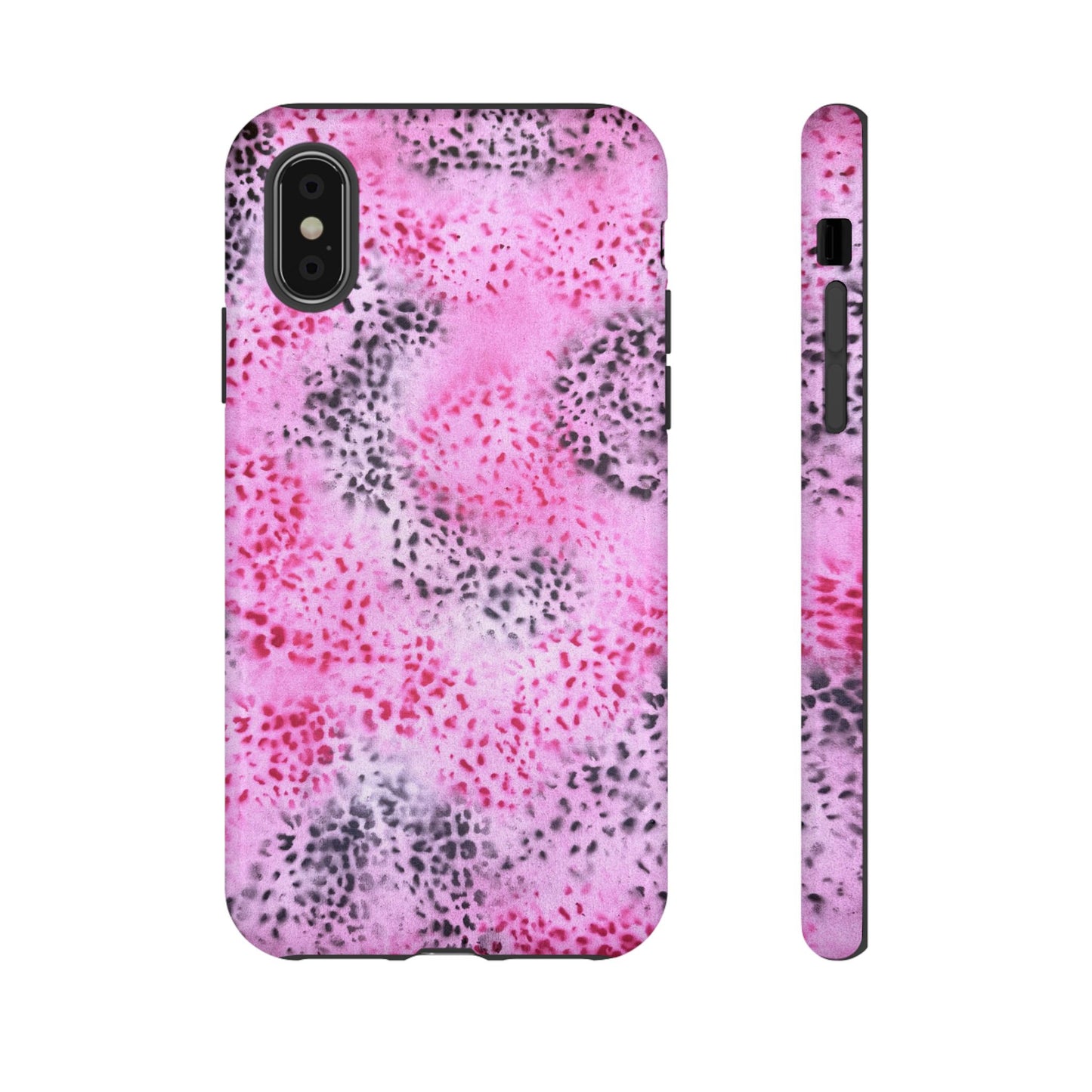 "pink cheetah pt. 2" airbrush iPhone case