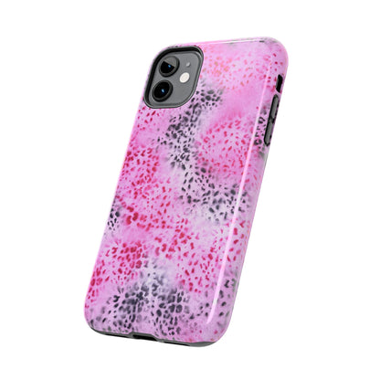 "pink cheetah pt. 2" airbrush iPhone case