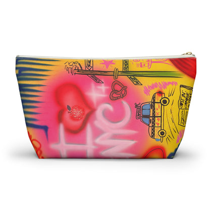 "in the city" airbrush makeup pouch