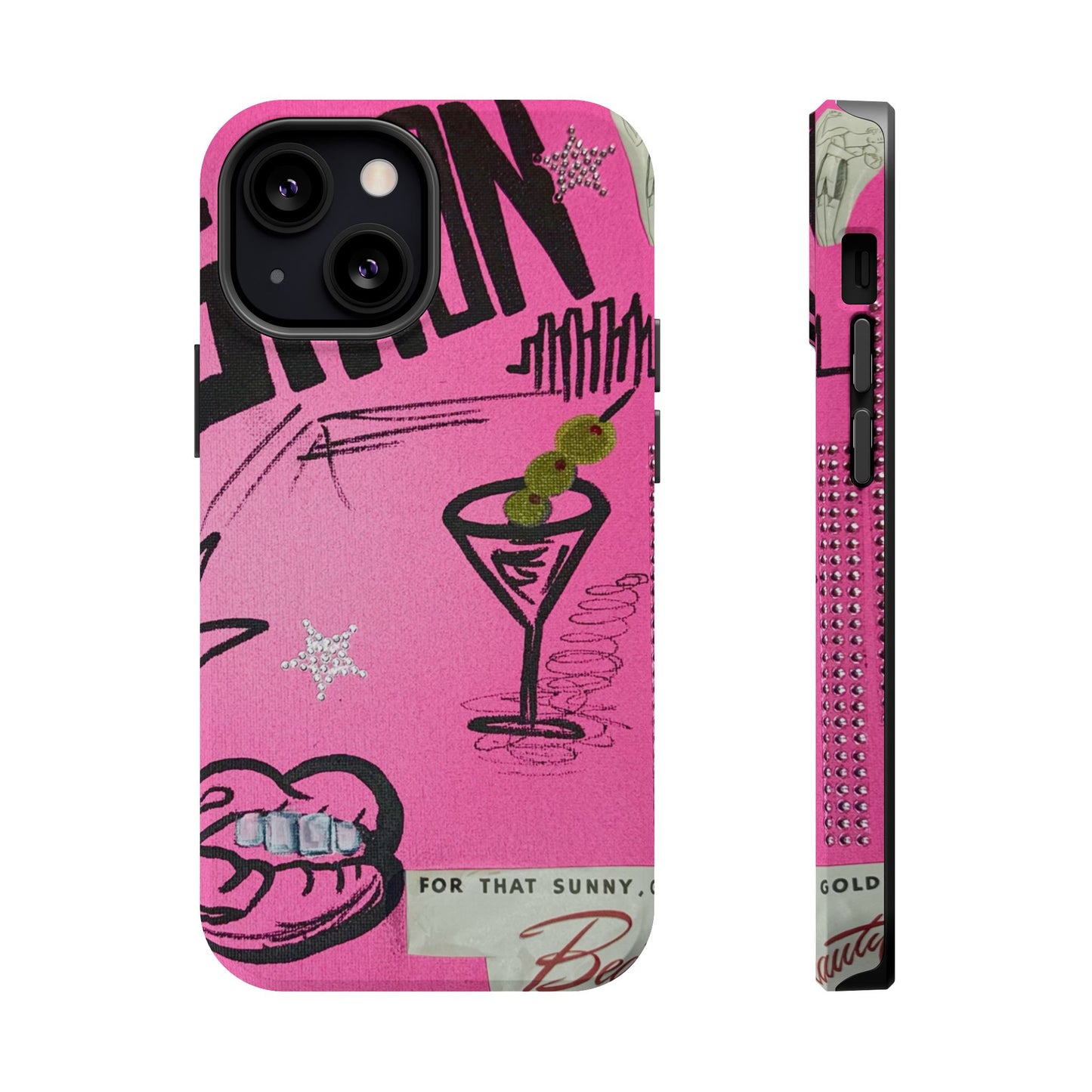 MagSafe "high fashion" airbrush iPhone case