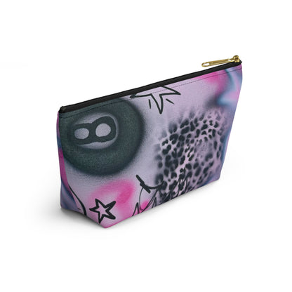 "onyx cheetah" airbrush makeup pouch