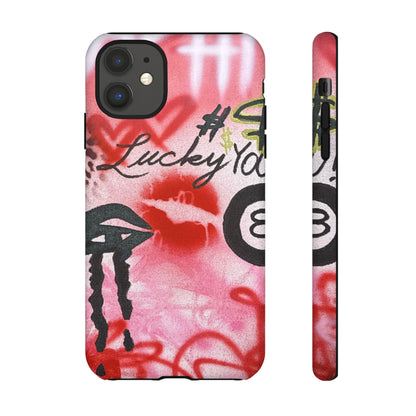 "intriguing encounter" airbrush iPhone case