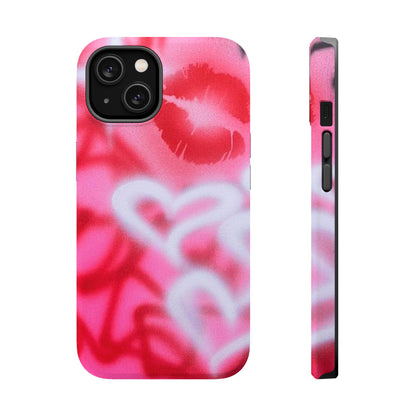 MagSafe "romantic rush" airbrush iPhone case