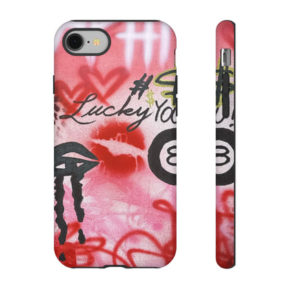 "intriguing encounter" airbrush iPhone case