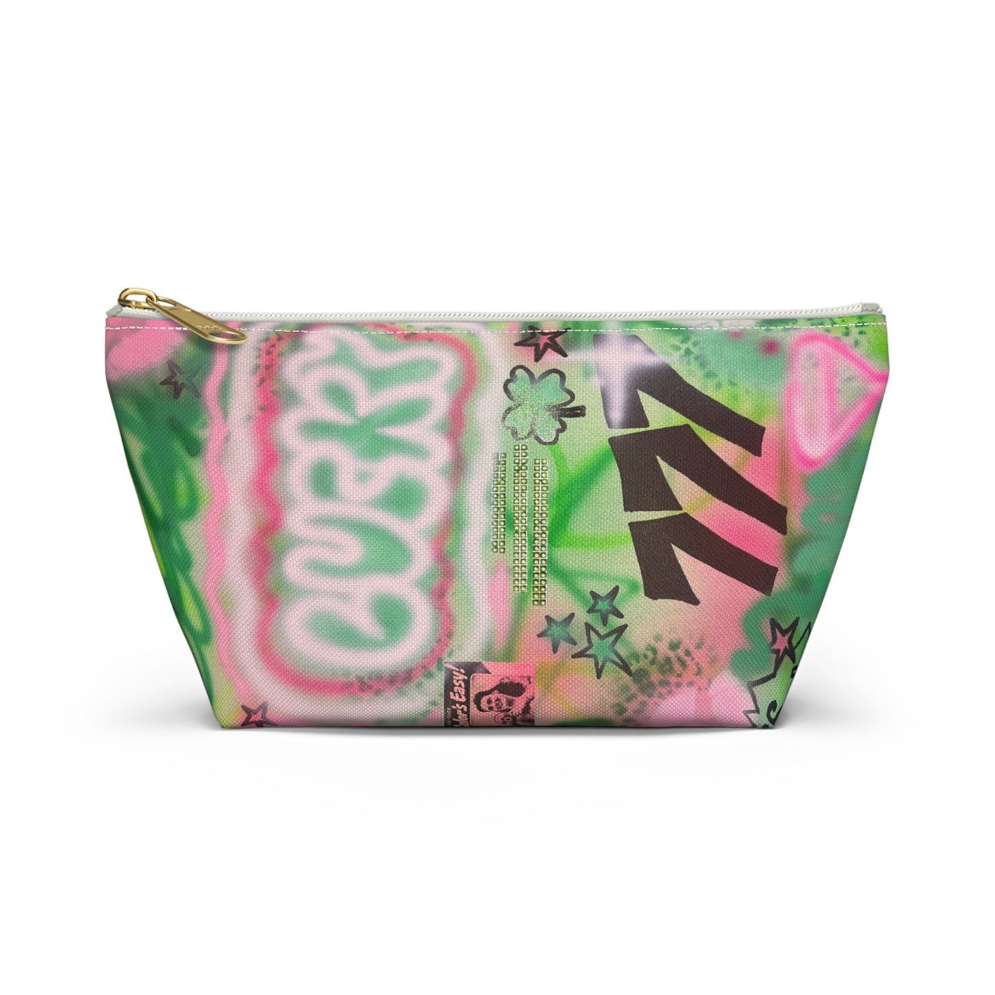 "so lucky" airbrush makeup pouch