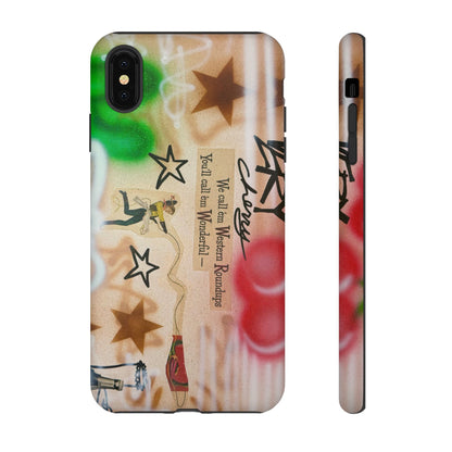 "very cherry" airbrush iPhone case
