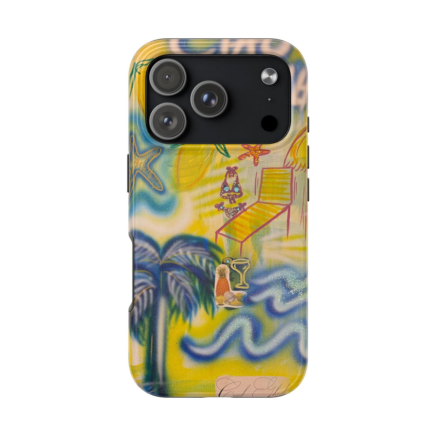 "ciao bella" airbrush iPhone case