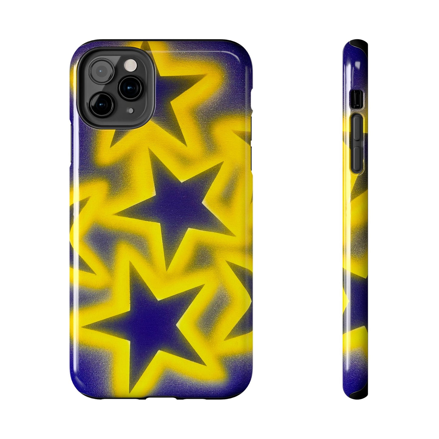 "cosmic crush" airbrush iPhone case