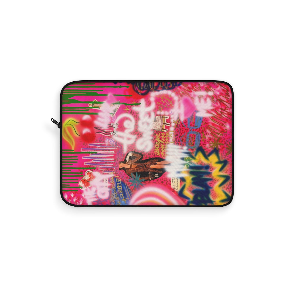"sweet escape" airbrush laptop sleeve