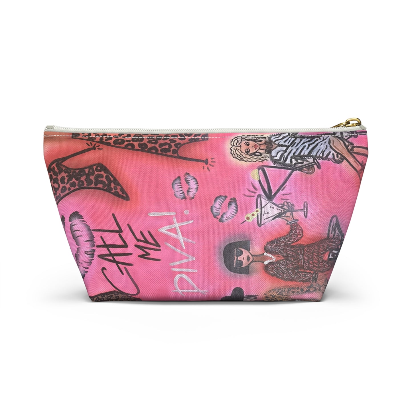"party diva" airbrush makeup pouch