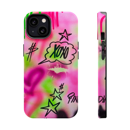 MagSafe "xoxo" airbrush iPhone case