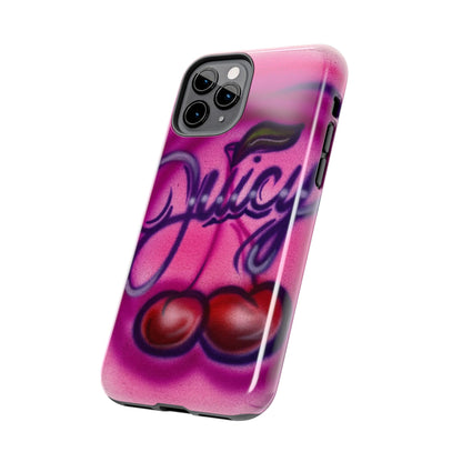 "juicy" airbrush iPhone case