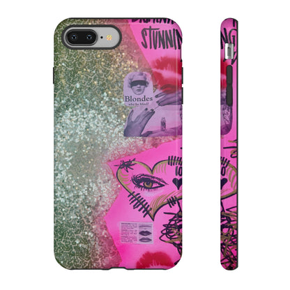 "glitter gloss" airbrush iPhone case